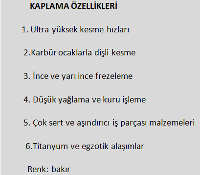 Tüm karbür uçlarda indirim.